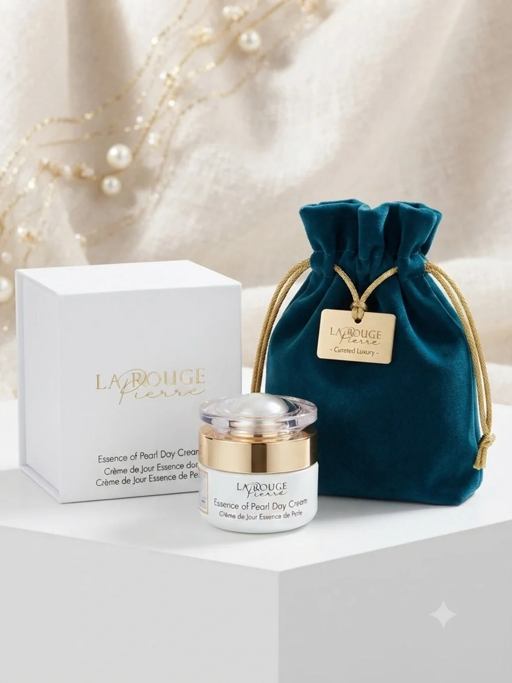 La Rouge Pierre Essence of Pearl Day Cream $395 AntiAging & Beauty Gift Bag🎁